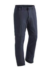 Outdoorhose Maier Sports "Tajo", Herren, Gr. 56, Normalgr&ouml;&szlig;en, blau (dunkelblau), 90% Polyamid, 10% Elasthan, Hosen Outdoorhose, Herren Zip-Off Wanderhose, atmungsaktive Trekkinghose, Regular Fit