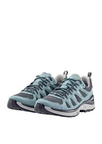 Wanderschuh Lowa "INNOX EVO II LO WS", Damen, Gr. 41, blau (rauchblau, blau), Synthetik, Textil, Schuhe Wanderschuh, Topseller
