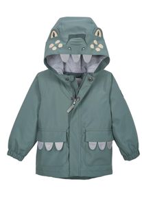 Funktionsjacke "FIOS 11 MNS JCKT", Kinder, Gr. 122/128, naturgr&uuml;n, Obermaterial: 100% Polyester. Futter: 100% Polyester, FIRST INSTINCT BY Killtec, Jacken Funktionsjacke, &Uuml;bergangsjacke