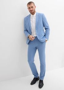 bonprix Super Stretch-Anzug (2tlg. Set) Slim Fit, blau, Gr.56, Klassisch, modern, selbstbewusst - dieser Anzug in schmaler Passform bringt seine Silhouette stilvoll auf den Punkt