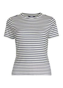 LANDS' END T-Shirt aus softem Viskosemix, Damen,  Wei&szlig;, Viskose/Polyester-Mischung, by Lands' End