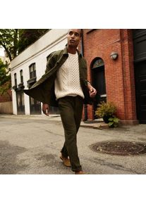 LANDS' END Utility-Hose mit Schlupfbund, Herren,  Gr&uuml;n, Baumwolle, by Lands' End