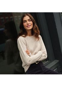 LANDS' END Pullover mit Pailletten, Damen,  Pink, Polyacryl/Polyester-Mischung, by Lands' End