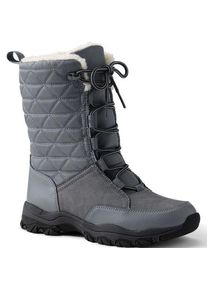 LANDS' END Schneestiefel SQUALL f&uuml;r Damen, Damen, size: regular, Grau, Gummi/Polyurethan, by Lands' End