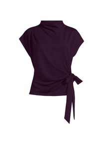 LANDS' END Jerseyshirt mit Knotendetail, Damen,  Rot, by Lands' End
