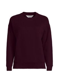 LANDS' END Sweatshirt SERIOUS SWEATS, Damen,  Rot, Elasthan/Baumwoll-Mischung/Polyester-Mischung, by Lands' End