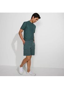 LANDS' END Schnelltrocknende Cargo-Shorts, Herren,  Gr&uuml;n, Polyester-Mischung, by Lands' End