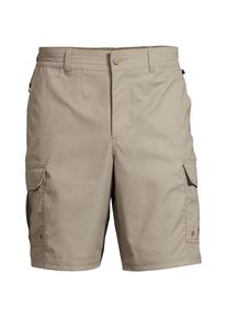 LANDS' END Schnelltrocknende Cargo-Shorts, Herren,  Beige, Polyester-Mischung, by Lands' End