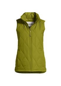 LANDS' END Isolierte Steppweste FeatherFree, Damen,  Gr&uuml;n, Polyester, by Lands' End