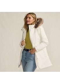 LANDS' END Expeditions-Daunenparka, Damen,  Wei&szlig;, Polyester, by Lands' End