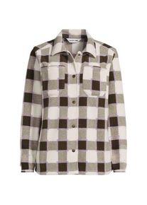 LANDS' END Anyweather Fleece-Hemdjacke, Damen,  Lila, Polyester, by Lands' End