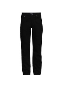 LANDS' END Stretch-Jeans mit Flanellfutter, Classic Fit, Herren,  Schwarz, Elasthan/Baumwoll-Mischung, by Lands' End