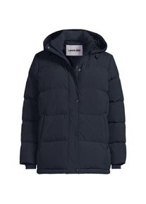 LANDS' END Wasserabweisende Daunenjacke, Damen,  Blau, Nylon, by Lands' End