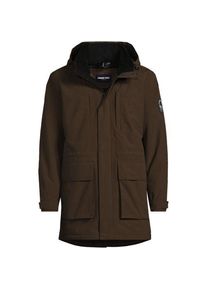 LANDS' END Wasserdichter, isolierter Squall-Parka, Herren,  Braun, Nylon, by Lands' End