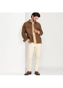 LANDS' END Moleskin-Jacke, Herren,  Braun, Elasthan/Baumwoll-Mischung, by Lands' End