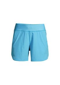 LANDS' END Badeshorts CURVY FIT 12 cm, Damen,  Blau, Polyester-Mischung/Nylon-Mischung, by Lands' End
