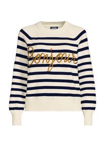 LANDS' END Raglan-Pullover DRIFTER, Damen,  Wei&szlig;, Baumwolle, by Lands' End