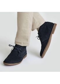 LANDS' END Desert Boots aus Veloursleder, Herren,  Blau, Rauleder, by Lands' End