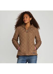 LANDS' END FeatherFree Steppjacke, Damen,  Braun, Polyester, by Lands' End