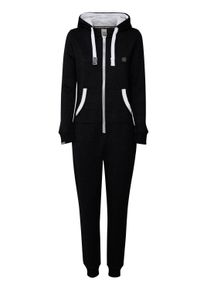 Overall oxmo "Overall OXBenna", Damen, Gr. L, N-Gr, schwarz, Obermaterial: 60% Baumwolle CO. 40% Polyester PES., Overalls Overall