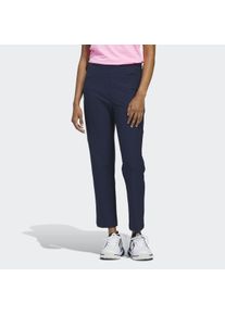 Chinohose adidas Performance "ULTIMATE365+ ANKLE PANTS", Damen, Gr. M, N-Gr, collegiate navy, normal, gr., Obermaterial: 90% Polyester, 10% Elasthan, 7/8-L&auml;nge, Hosen Chinohose
