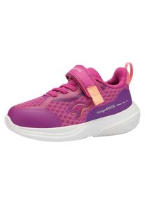 Sneaker Kangaroos "K-RDI PEBBLE EV", M&auml;dchen, Gr. 28, fuchsia, peach fuzz, Mesh, Synthetik, Schuhe Sneaker