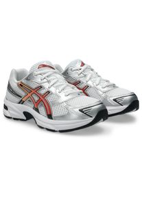 Sneaker asics SPORTSTYLE "GEL-1130 GS", M&auml;dchen, Gr. 36, wei&szlig;, rot snapper, Textil, Schuhe Sneaker
