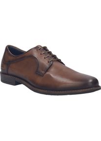Schn&uuml;rschuh Josef Seibel "Desmond 01, cognac", Herren, Gr. 47, braun (cognac), Obermaterial: 100% Rindsleder Leather cow., Schuhe Schn&uuml;rschuh