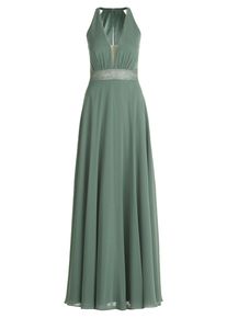 Abendkleid Vera Mont "Abendkleid mit Spitze", Damen, Gr. 40, EURO, gr&uuml;n (light aventurine), 100% Polyester PES., Kleider Abendkleid
