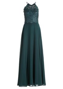 Abendkleid Vera Mont "Abendkleid r&uuml;ckenfrei", Damen, Gr. 34, EURO, gr&uuml;n (dusty slate), 100% Polyester PES., Kleider Abendkleid