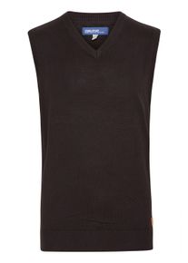 V-Ausschnitt-Pullover Blend "V-Ausschnitt-Pullover BHLarsson", Herren, Gr. XL, schwarz, Obermaterial: 50% Baumwolle CO. 50% Polyester PES., Pullover V-Ausschnitt-Pullover