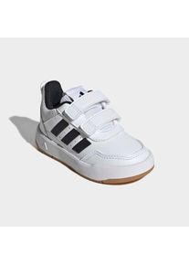 Sneaker adidas Sportswear "TENSAUR SPORT 3.0 KIDS", M&auml;dchen, Gr. 27, cloud wei&szlig;, core schwarz, gum10, Synthetik, Textil, Schuhe Sneaker, f&uuml;r Kinder, mit Klettverschluss