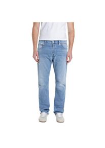 Comfort-fit-Jeans Replay "Jeans Indigo 1er Pack", Herren, Gr. 29, N-Gr, blau (hellblau), Obermaterial: 99% Baumwolle CO. 1% Elasthan EL., Jeans Comfort-fit-Jeans