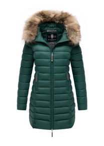 Steppmantel Marikoo "Steppmantel Rose-Stepp", Damen, Gr. L, lila (evergr&uuml;n), Obermaterial: 100% Nylon NY. Obermaterial: Futter: 100% Polyester PES. 100% Polyester PES., M&auml;ntel Steppmantel