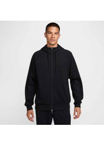 Kapuzensweatshirt Nike "M NK DF UV PRIMARY FZ HOODIE", Herren, Gr. S, schwarz, schwarz, Obermaterial: 78% Polyester, 22% Baumwolle, normal, Rundhals, Sweatshirts Kapuzensweatshirt, sportlicher Stil, mit Kapuze, f&uuml;r Freizeit und Training