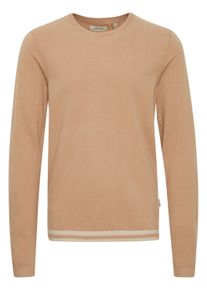 Strickfleece-Pullover Blend "Strickpullover BHPullover", Damen, Gr. XL, beige (cornstalk), Obermaterial: 50% Viskose CV. 28% Polyester PES. 22% Nylon NY., Pullover Strickfleece-Pullover