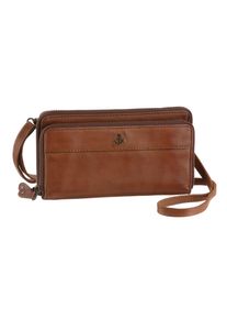 Geldb&ouml;rse Harbour 2nd "Serena", Damen, braun (charming cognac), Leder, washed, Kleinlederwaren Geldb&ouml;rse, Geldbeutel Portemonnaie mit RFID-Technologie