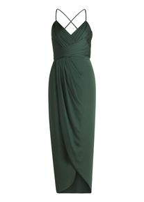 Abendkleid Vera Mont "Abendkleid mit Raffung", Damen, Gr. 34, EURO, gr&uuml;n (evening gr&uuml;n), Obermaterial: 100% Polyester PES., Kleider Abendkleid