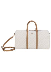 JOOP! Weekender JOOP "cortina piazza aurora weekender lhz", Damen, Gr. B/H/T: 50cm x 29cm x 22cm, birch, Lederimitat, Taschen Weekender, mit viel Stauraum