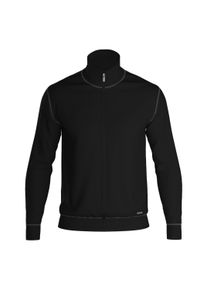 Sweatshirt BOSS "Sweatjacke Structure Zip Jacket", Herren, Gr. XXL, schwarz, Obermaterial: 60% Baumwolle CO. 40% Polyester PES., Sweatshirts Sweatshirt