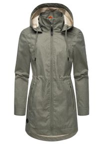 Kurzmantel Ragwear "Kurzmantel Dakkota II", Damen, Gr. 4XL, gr&uuml;n (olive), Obermaterial: 100% Polyester PES. Obermaterial: Futter: 100% Polyester PES., M&auml;ntel Kurzmantel
