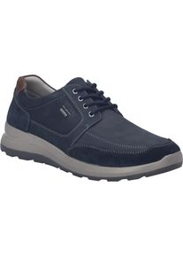 Sneaker Josef Seibel "Marley 51, indigo-kombi", Damen, Gr. 47, blau (indigo, kombi), Obermaterial: 100% Rindsleder Leather cow., Schuhe Sneaker