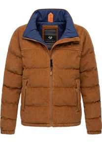 Cordjacke Ragwear "Cordjacke Uxia", Damen, Gr. XXL, braun (braun sugar), Obermaterial: 100% Baumwolle CO. Obermaterial: Futter: 100% Polyester PES. 100% Polyester PES., Jacken Cordjacke