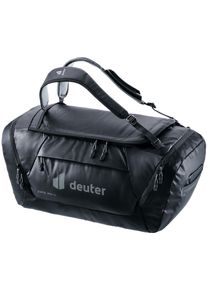 Reisetasche Deuter "Duffel Pro 60 L", Damen, Gr. B/H/T: 66cm x 30cm x 32cm, schwarz, Obermaterial: 100% Polyester, Taschen Reisetasche, sportlicher Stil, mit verstaubaren Schultertr&auml;gern, f&uuml;r Reisen