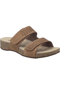 Sandale Josef Seibel "Tonga 71, nuss", Damen, Gr. 37, braun (nuss), Obermaterial: 100% Rindsleder Leather cow., Schuhe Sandale