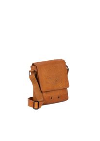 Umh&auml;ngetasche Mustang "Valencia", Damen, Gr. B/H/T: 21cm x 25cm x 7cm, cognac, Leder, Taschen Umh&auml;ngetasche, mit Rei&szlig;verschluss-R&uuml;ckfach