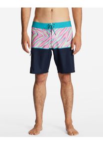 Boardshorts Billabong "Fifty50 Airlite", Herren, Gr. 36(XL), blau (navy), Obermaterial:71% Microfaser, 19% Microfaser, 10% Elasthan;, Hosen Boardshorts