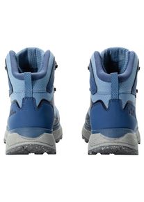 Wanderschuh Jack Wolfskin "TERRAVENTURE TEXAPORE MID M", Herren, Gr. UK 8,5 - EU 42,5, Normalschaft, blau (evening, sky), Main Material 100% Polyamide Second Material Lining Sole 100% Rubber/ EVA, Schuhe Wanderschuh