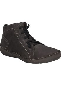 Stiefelette Josef Seibel "Fergey 86, titan", Damen, Gr. 39, grau (titan), Obermaterial: 100% Rindsleder Leather cow., Schuhe Stiefelette