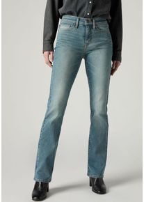 Levi's Bootcut-Jeans LEVI'S "315 Shaping Boot", Damen, Gr. 31, L&auml;nge 34, space odyssey, Denim/Jeans, Obermaterial: 80% Baumwolle, 19% Polyester, 1% Elasthan, lang, Jeans Bootcut-Jeans